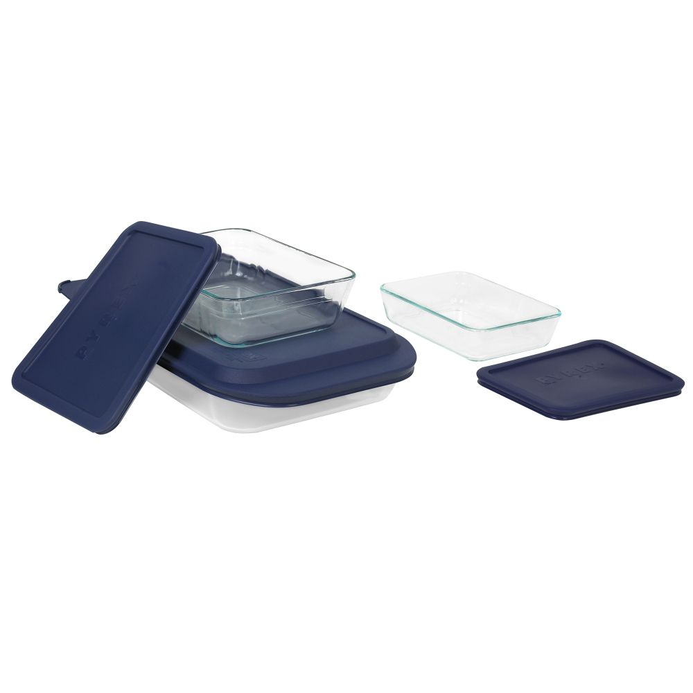 Pyrex Advantage 6Pc Val Pck Blu PC