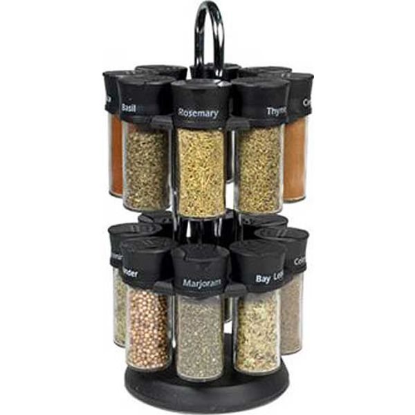 Olde Thompson 16 Jar Revolving Spice Carousel- Filled at Sears.com