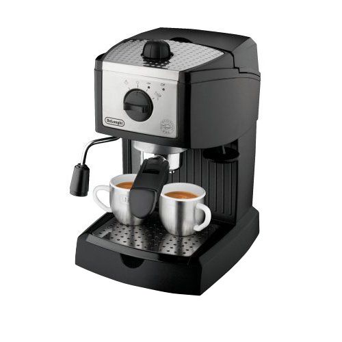 DeLONGHI Pump Driven Espresso/Cappuccino Maker - Black/Silver