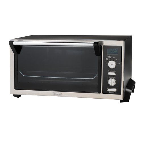 DeLONGHI 6-Slice Convection Toaster Oven - Black