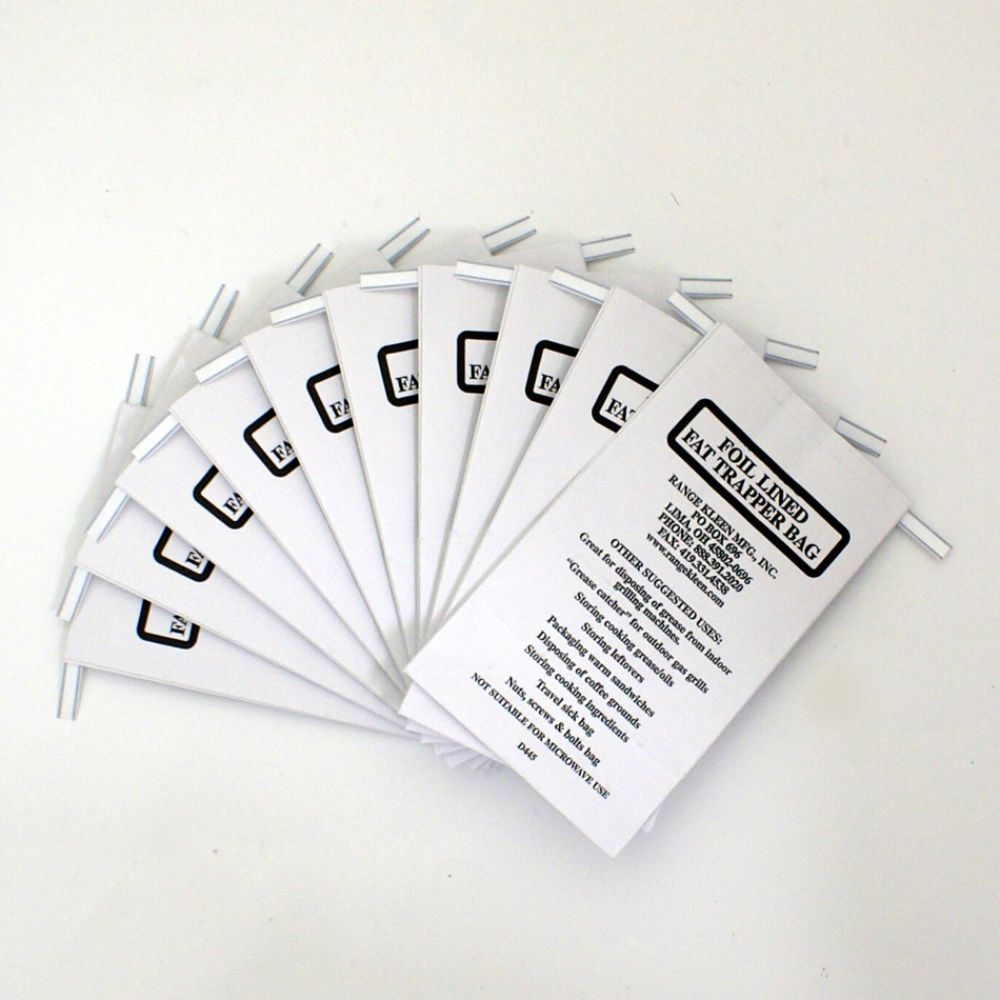 Range Kleen 10 refill foil lined bags for "Fat Trapper" at Sears.com