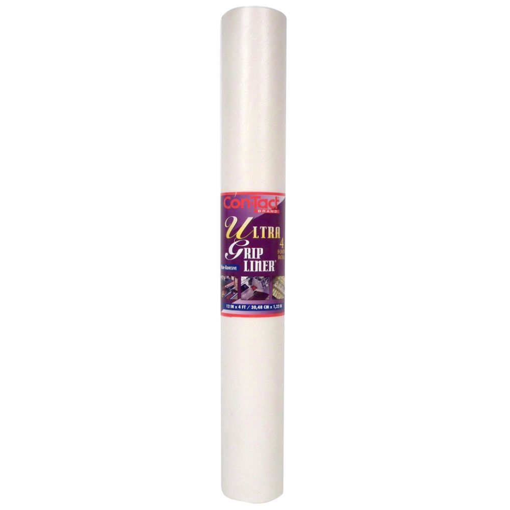 Contact Solid Shelf Liner 18X4, White at Sears.com