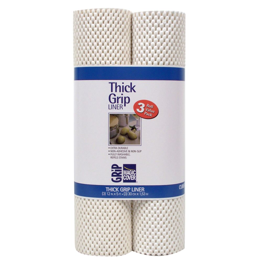 Contact Grip Ultra Liner 3 Roll Pk, 12X4 White at Sears.com