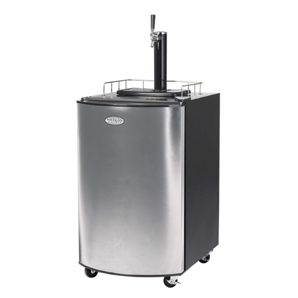 KRS-2150 Kegorator Beer Keg Fridge, Stainless Steel
