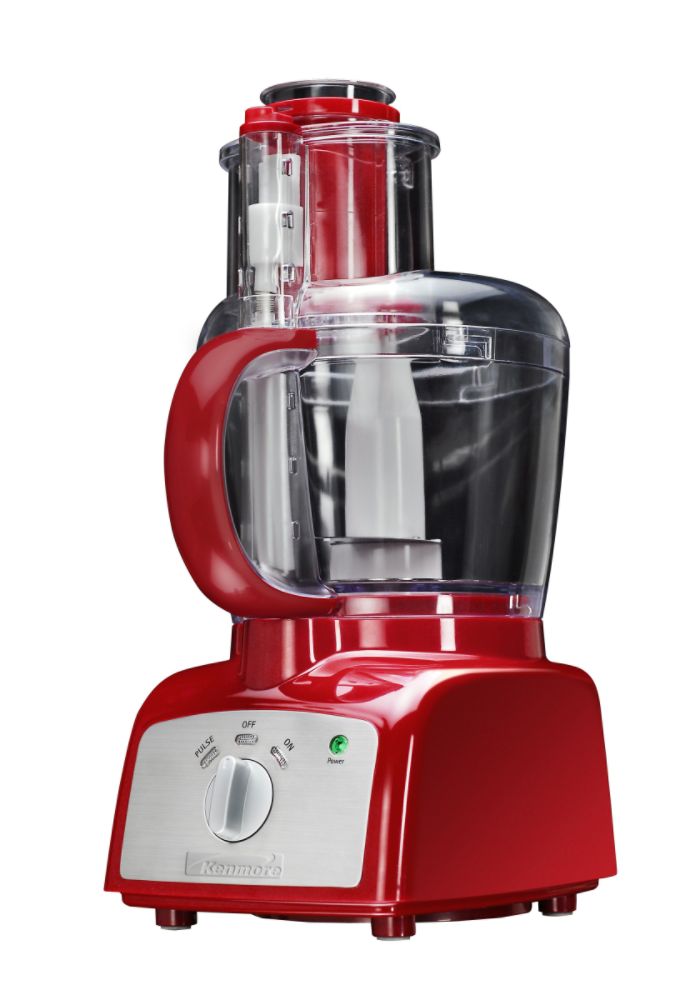 Kenmore 10-Cup Food Processor - Red