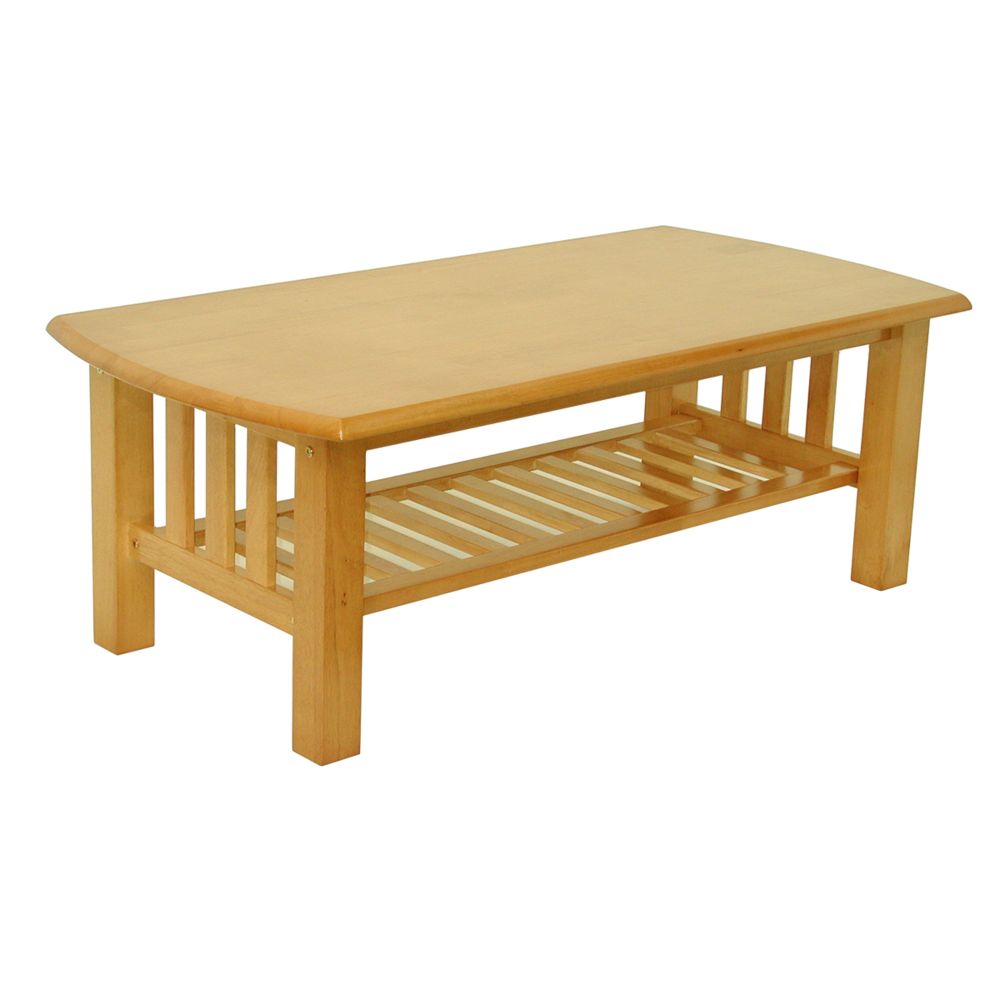 American Furniture Alliance Stanford Mission Coffee Table - Golden Oak