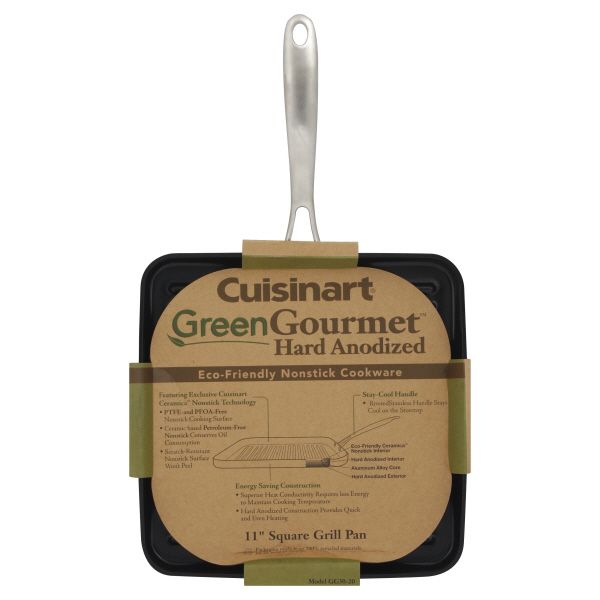 Cuisinart Green Gourmet Grill Pan, Square, 11 Inch, 1 grill pan at Sears.com