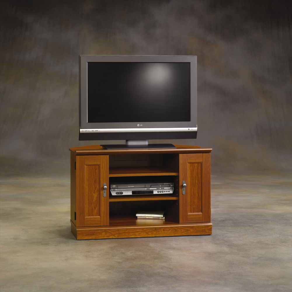 Sauder Camden County Corner TV Stand for 35-1/2'' Televisions - Planked...