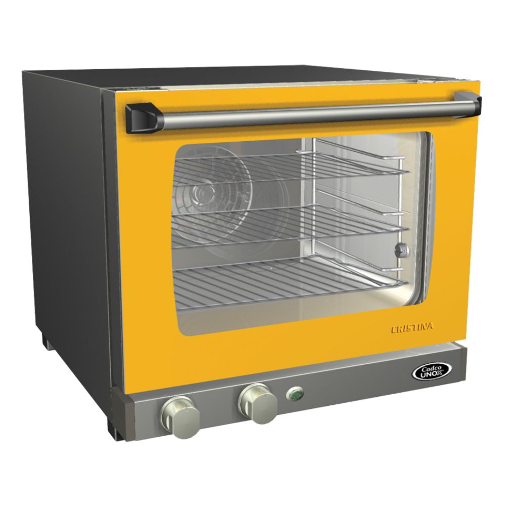 Cadco 1/4-Size Manual Countertop Convection Oven