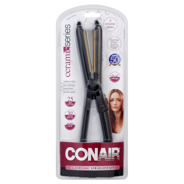Conair Ceramic Series Straightener, Ceramic, 2 Inch, 1 straightener