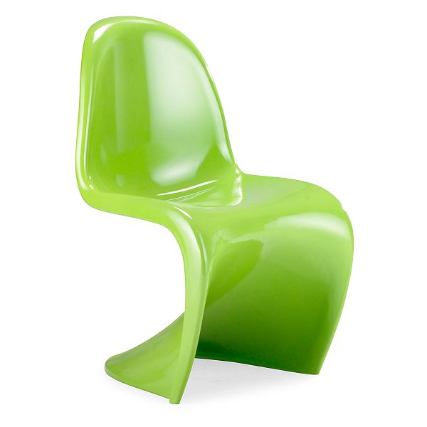 Zuo 18'' ABS Stacking Chair - Green 