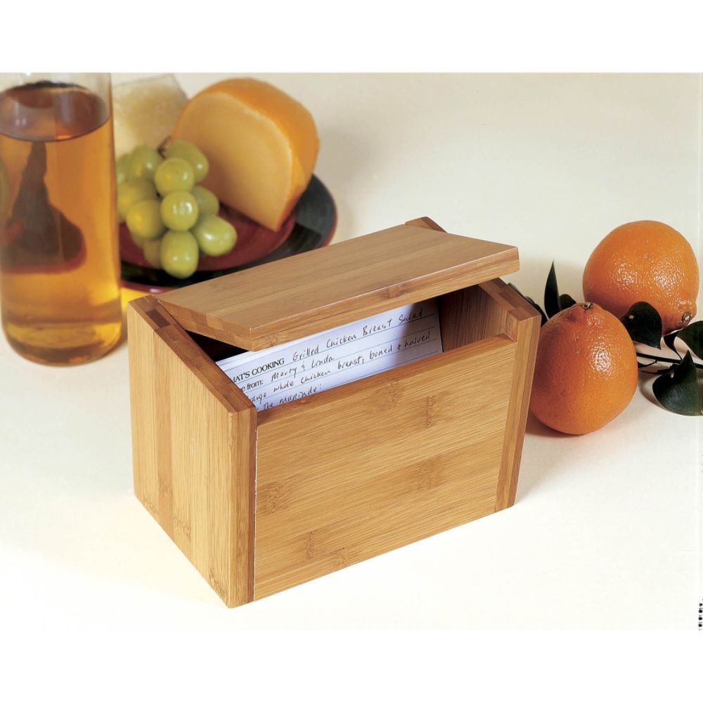 Lipper Wood Recipe Box at Sears.com