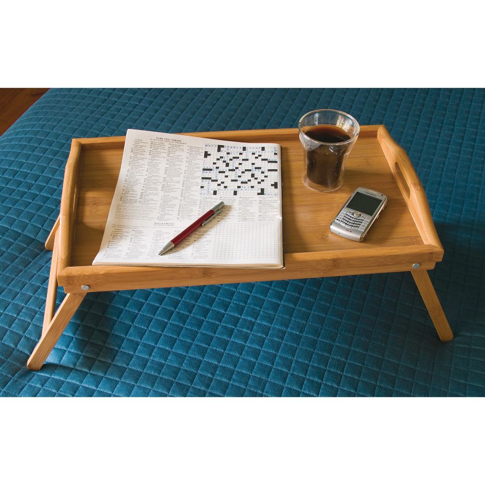 Lipper Bamboo Bed Tray with Folding Legs at Sears.com