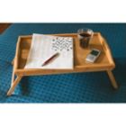 Bamboo Bed Tray with Folding Legs