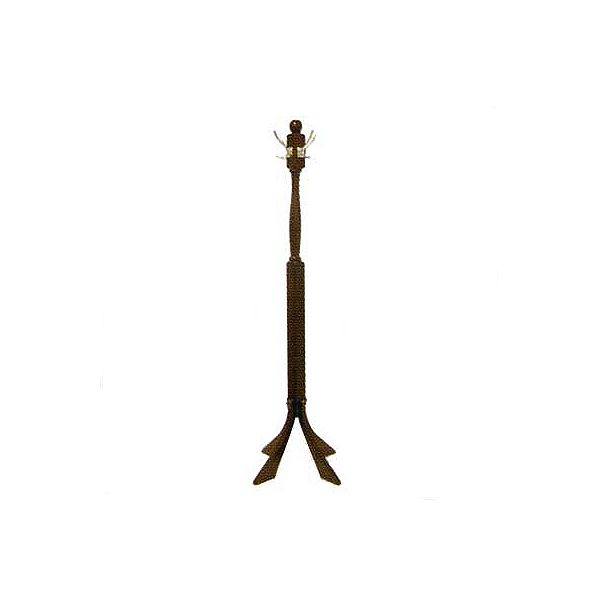 Winsome 74"H x 23.75"W x 23.75"D Regalia Coat Rack - Polished Walnut