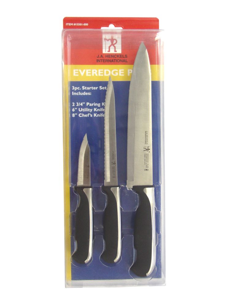 Henckels International Everedge Plus 3 pc. Knife Starter Set