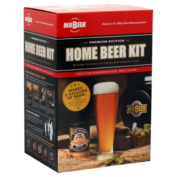 Mr. Beer Home Beer Kit, Premium Edition, 1 kit