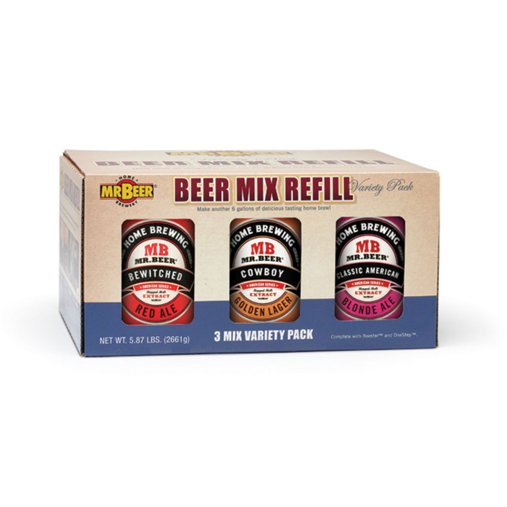 Mr. Beer 3 Beer Mix Variety Pack at Sears.com