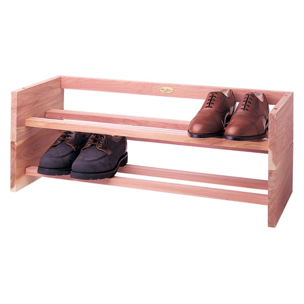 Woodlore Large Aromatic Cedar Shoe Rack -