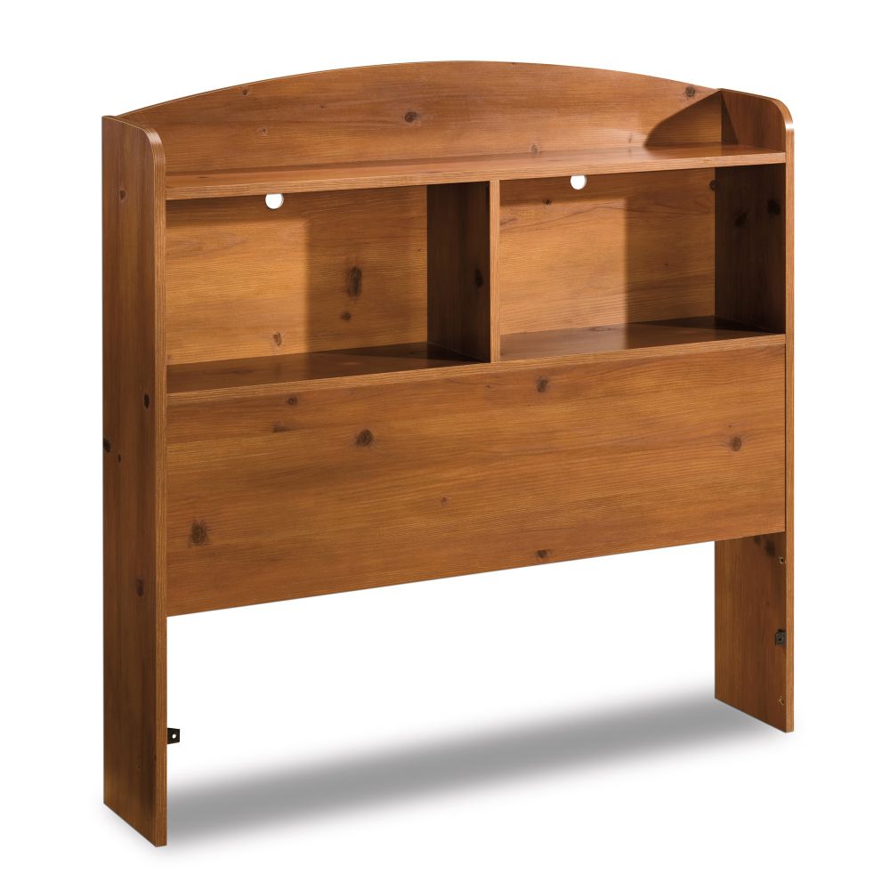 South Shore Logik Twin Bookcase Headboard - Sunny Pine