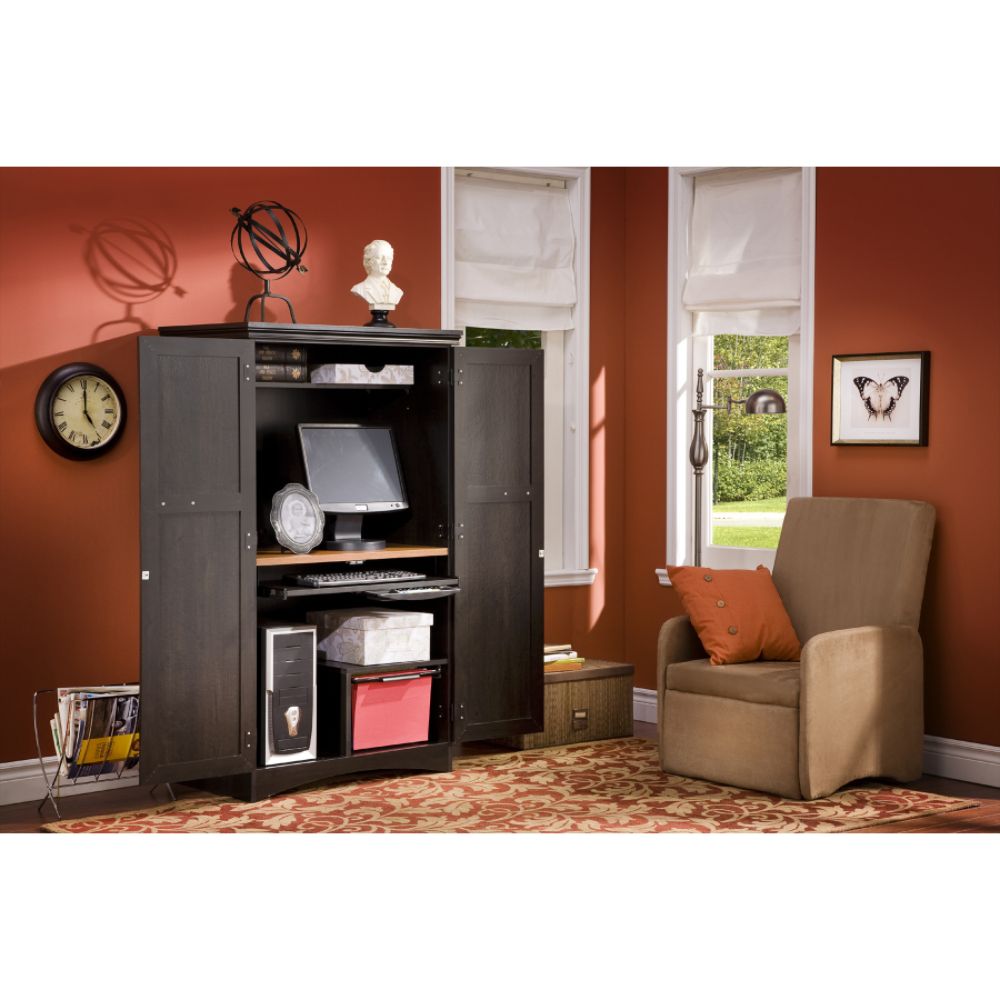South Shore Gascony Computer Armoire -