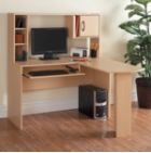 L-Shaped Desk - Maple