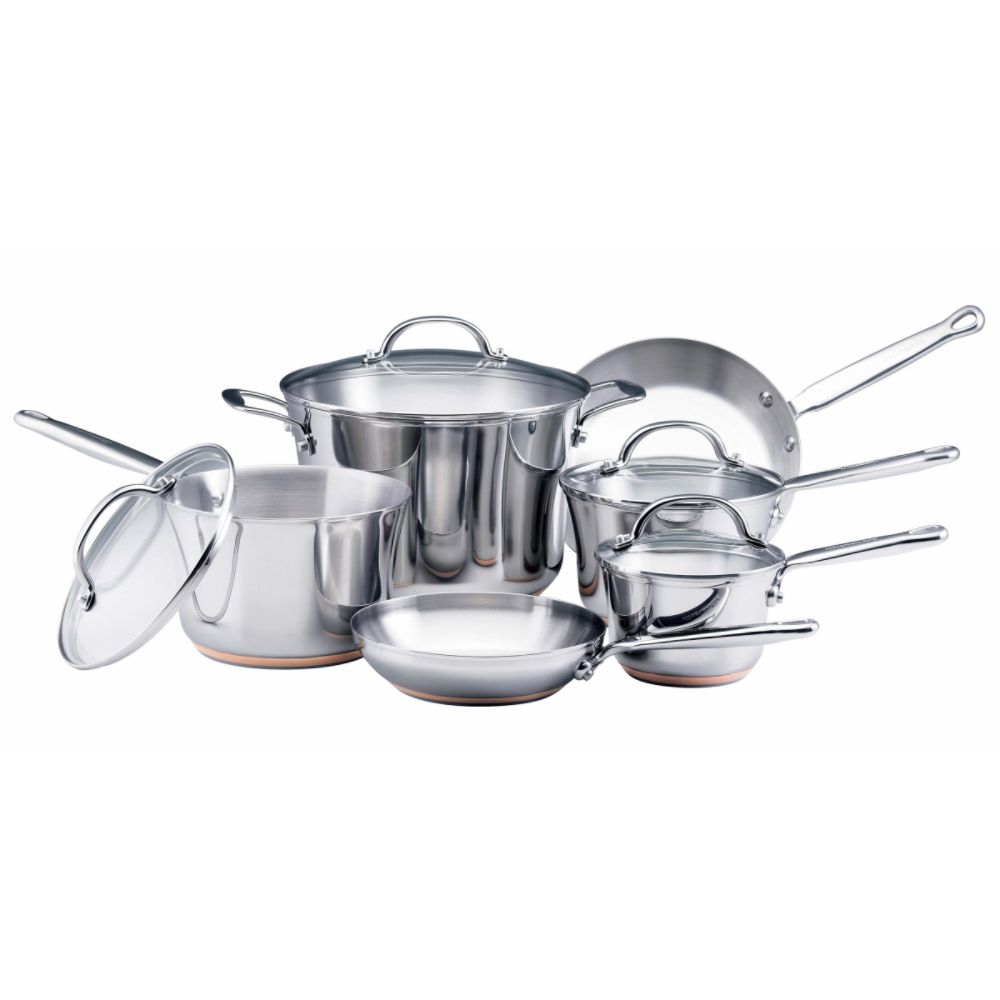 Stainless Steel 10 Piece Set