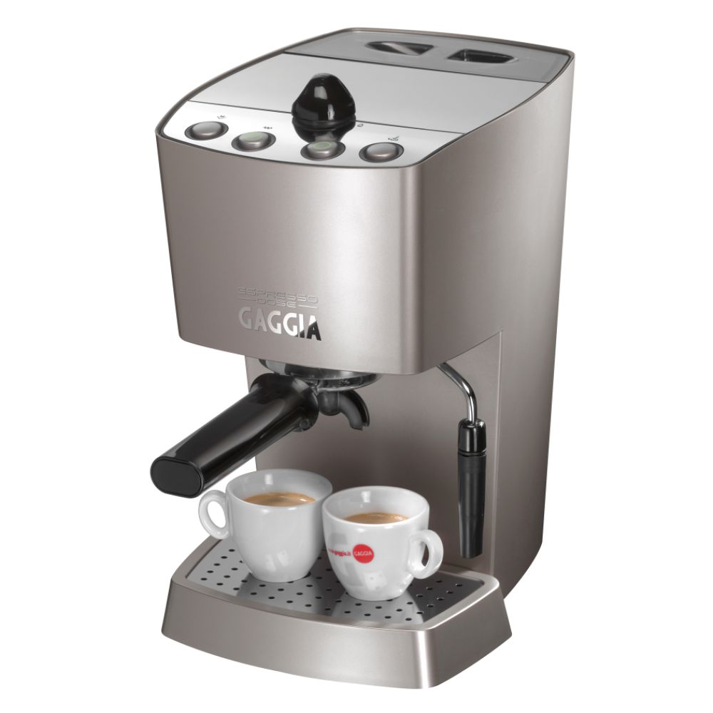 Gaggia Espresso Dose Semi-Automatic Espresso Maker - Warm Silver