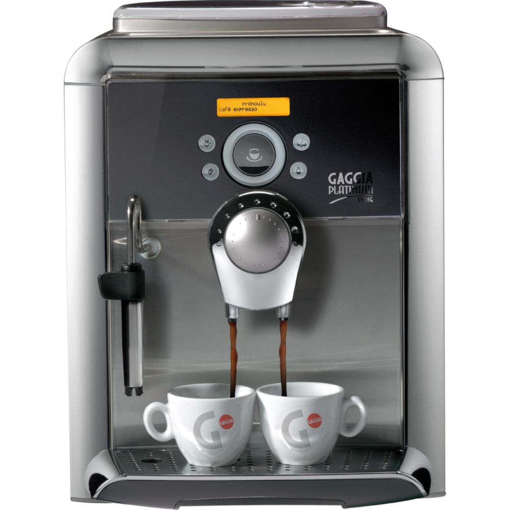 Gaggia Platinum Swing Automatic Espresso Machine Silver/Black