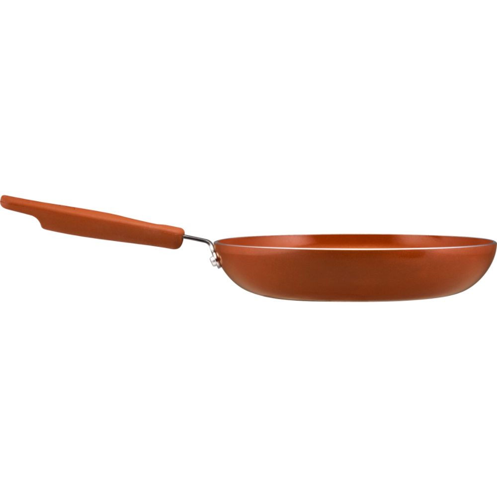 Terra Cotta & Espresso Terra Cotta 10 in. Skillet