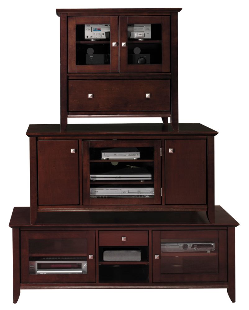 Bush Napa TV Stand for 60" Televisions - Wood Veneer Finish at Sears.com