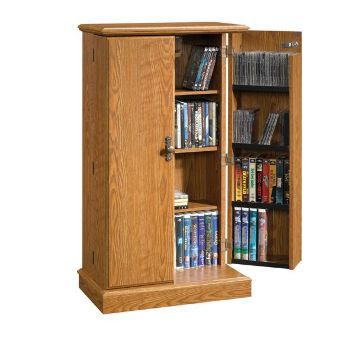 Sauder Multimedia 43.8"H x 23-1/2"W x 13.8"D Storage Cabinet at Sears.com