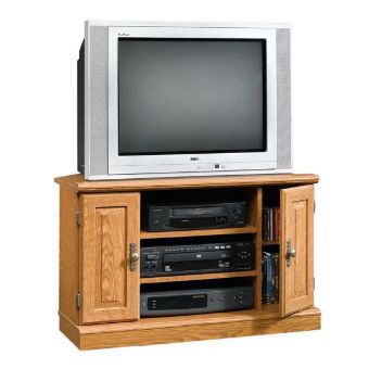 Sauder 22.6"H x 35.1"W x 22.8"D Corner Entertainment 2 Door Open Storage at Sears.com