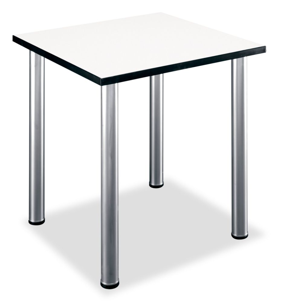 Bush Aspen 28"H x 28-3/8"W x 28-3/8"D Square Table - White at Sears.com