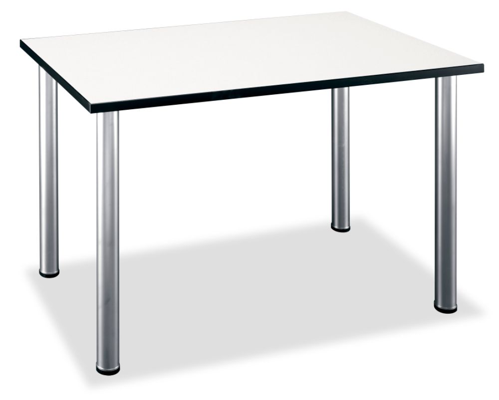 Bush Aspen 28"H x 47.25"W x 28-3/8"D Rectangle Table - White at Sears.com