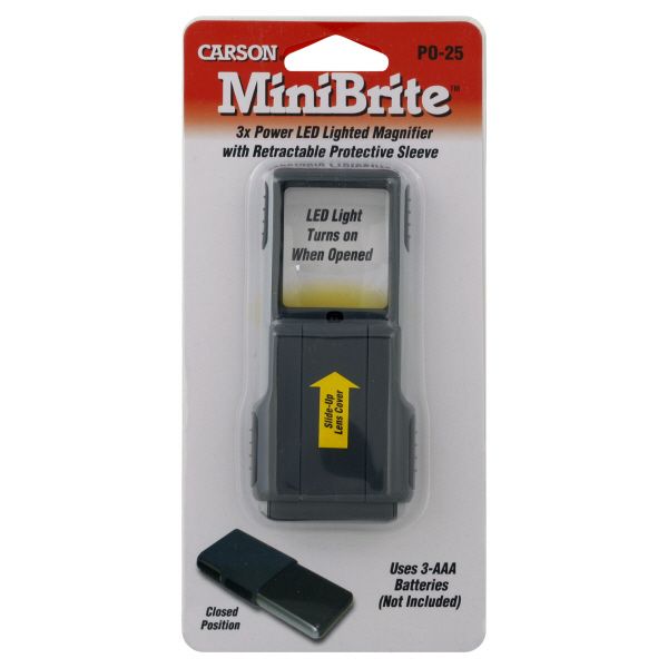 Carson Magnifier, MiniBrite, 1 magnifier at Kmart.com