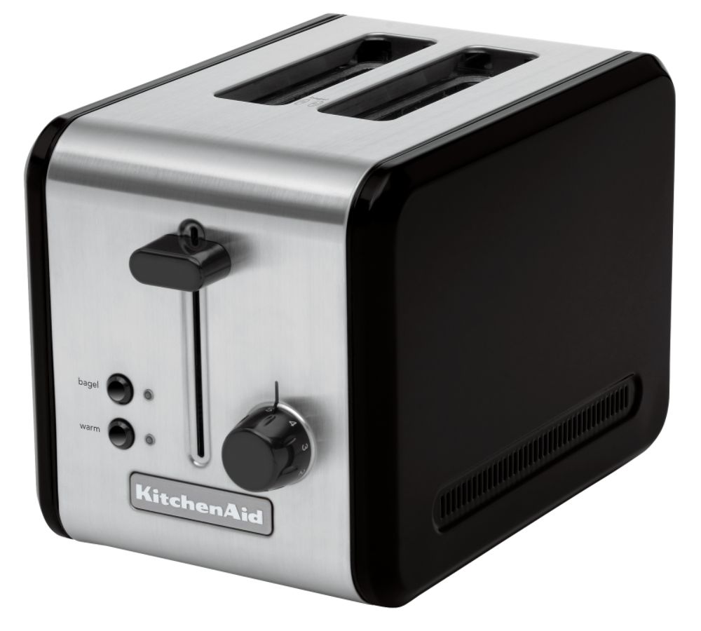 KitchenAid 2-Slice Metal Toaster - Onyx Black