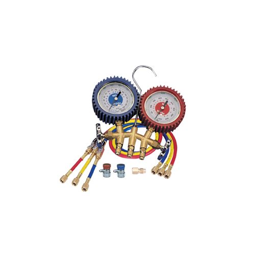 MANIFOLD DUAL GAS R12/R134A