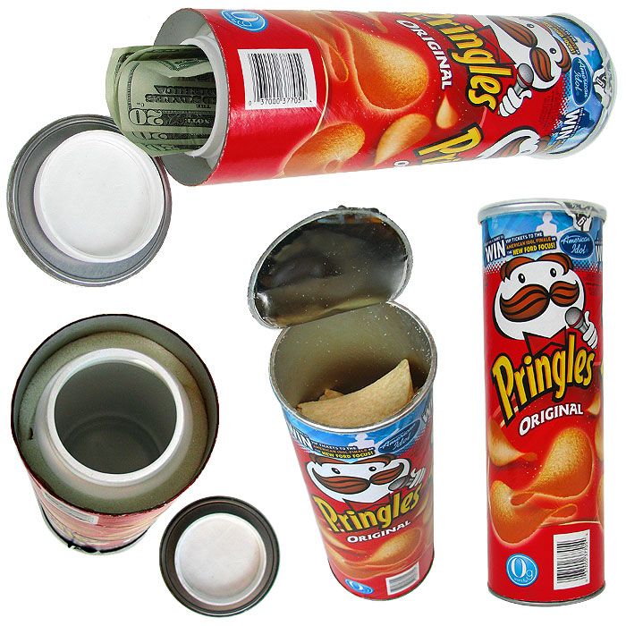 Pringles Can Diversion Safe Hide your Money