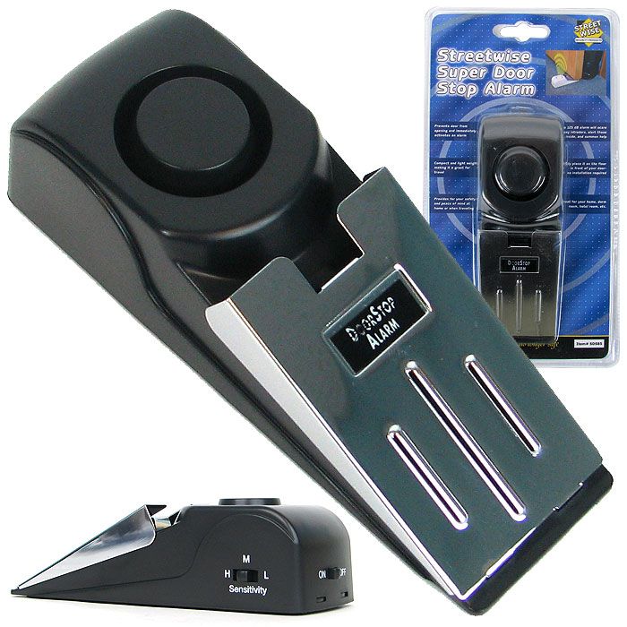 Trademark Super Door Stop Alarm - Great for Traveling - As Seen on TV