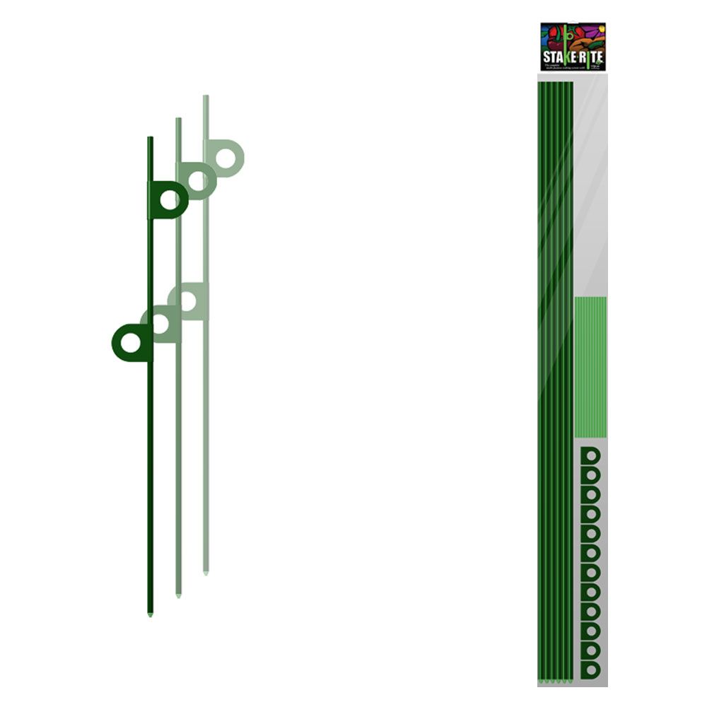 Garden Stake Kit - Tomato Stakes - 6 Stakes plus Accessories