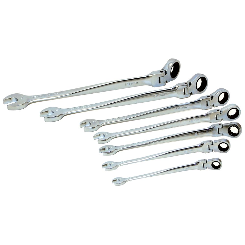 GearWrench 7 pc. XL Flex Ratcheting X-Beam Standard Wrench Set
