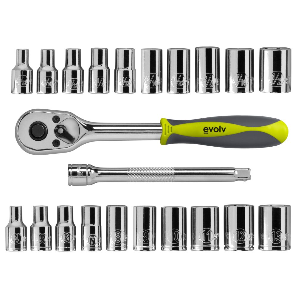 Craftsman Evolv 22 pc. 1/4-in. Drive Tool Set Standard/Metric at Kmart.com