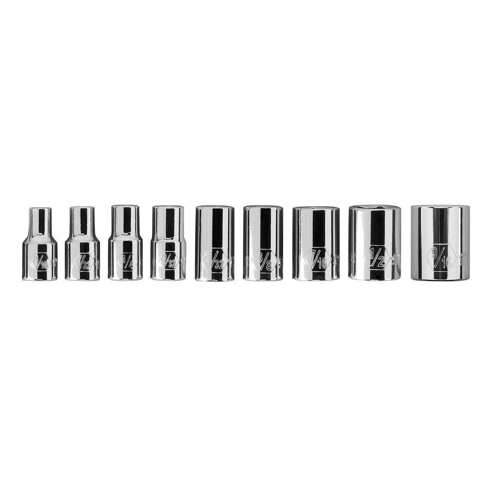 Craftsman Evolv&nbsp; 10 pc. 1/4-in. Drive Socket Set Standard