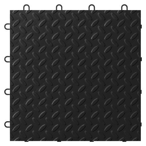 Tile Flooring - Black, 24 pack
