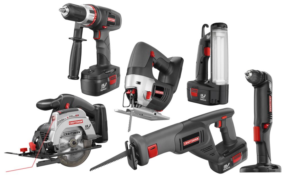 Craftsman C3 19.2 volt 6 pc. Cordless Combo Kit with Multiple Tools