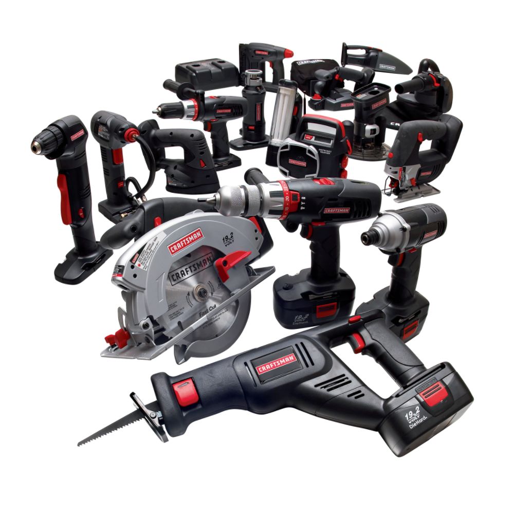 Craftsman C3 19.2 volt 17 pc. Ultimate Combo Kit