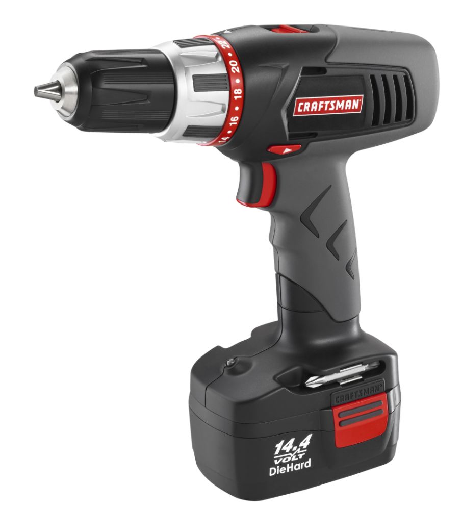 Craftsman 14.4 volt DieHard Cordless Drill/Driver