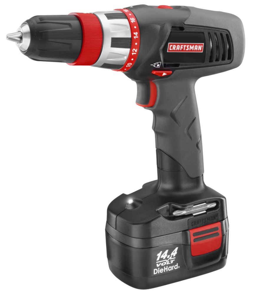 Craftsman 14.4 volt Drill with Auto Lock Chuck
