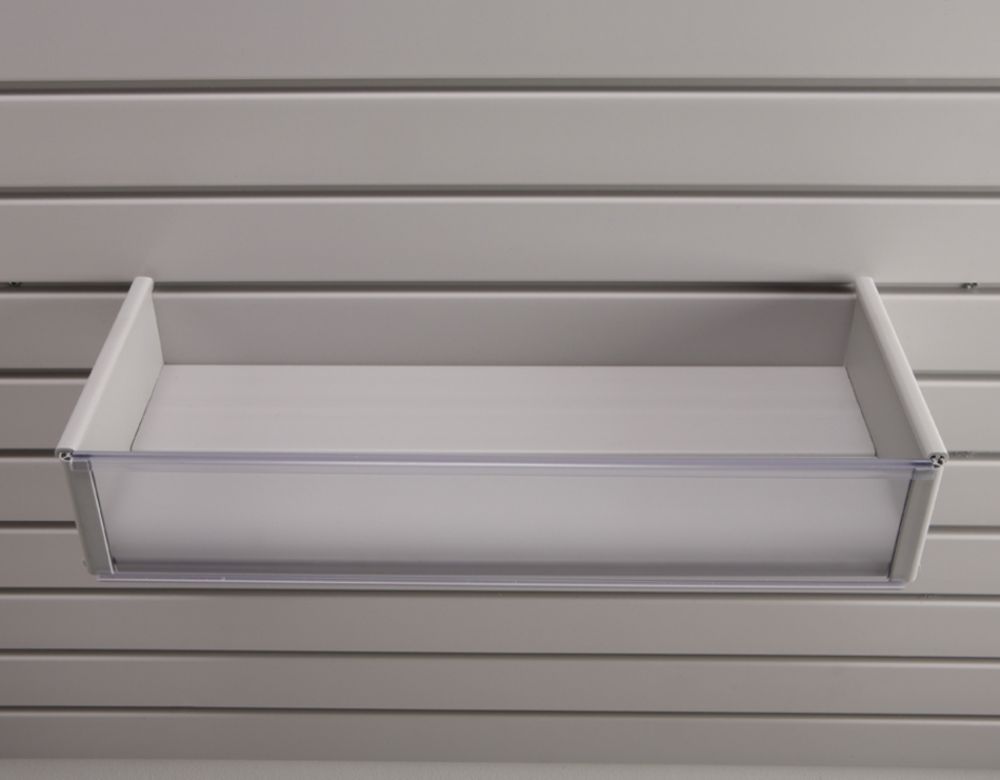 plastic shelves 